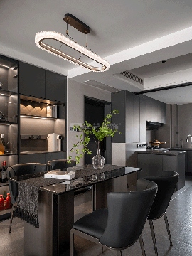 340㎡别墅设计：让空间，成为生活最本真的模样(图7)