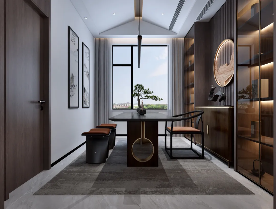 新中式为什么耐看？雅致素简，一眼万年！(图1)