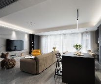 超养眼140㎡现代风，隔壁亲友看了都想偷师