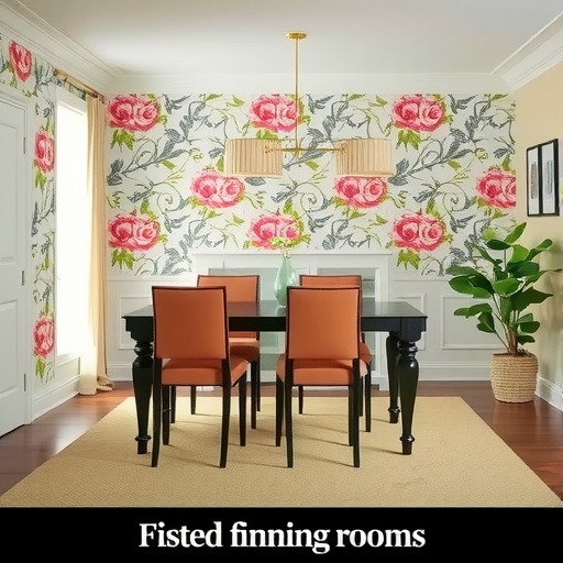 “雅意”的餐厅不再是梦想 墙壁纸最为色彩上的点缀(图3)