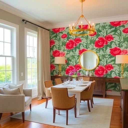 “雅意”的餐厅不再是梦想 墙壁纸最为色彩上的点缀(图2)